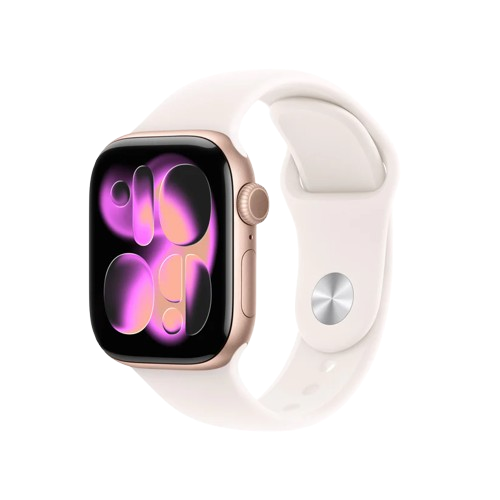 Apple Watch Series 11 | 46mm | Rose Gold Aluminum | Sport Band | GPS