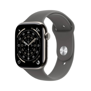 Apple Watch Series 11 | 46mm | Space Gray Aluminum | Black Sport Band (M/L) | GPS