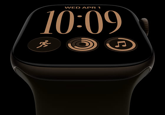 Thinnest Apple Watch ever, with a larger display